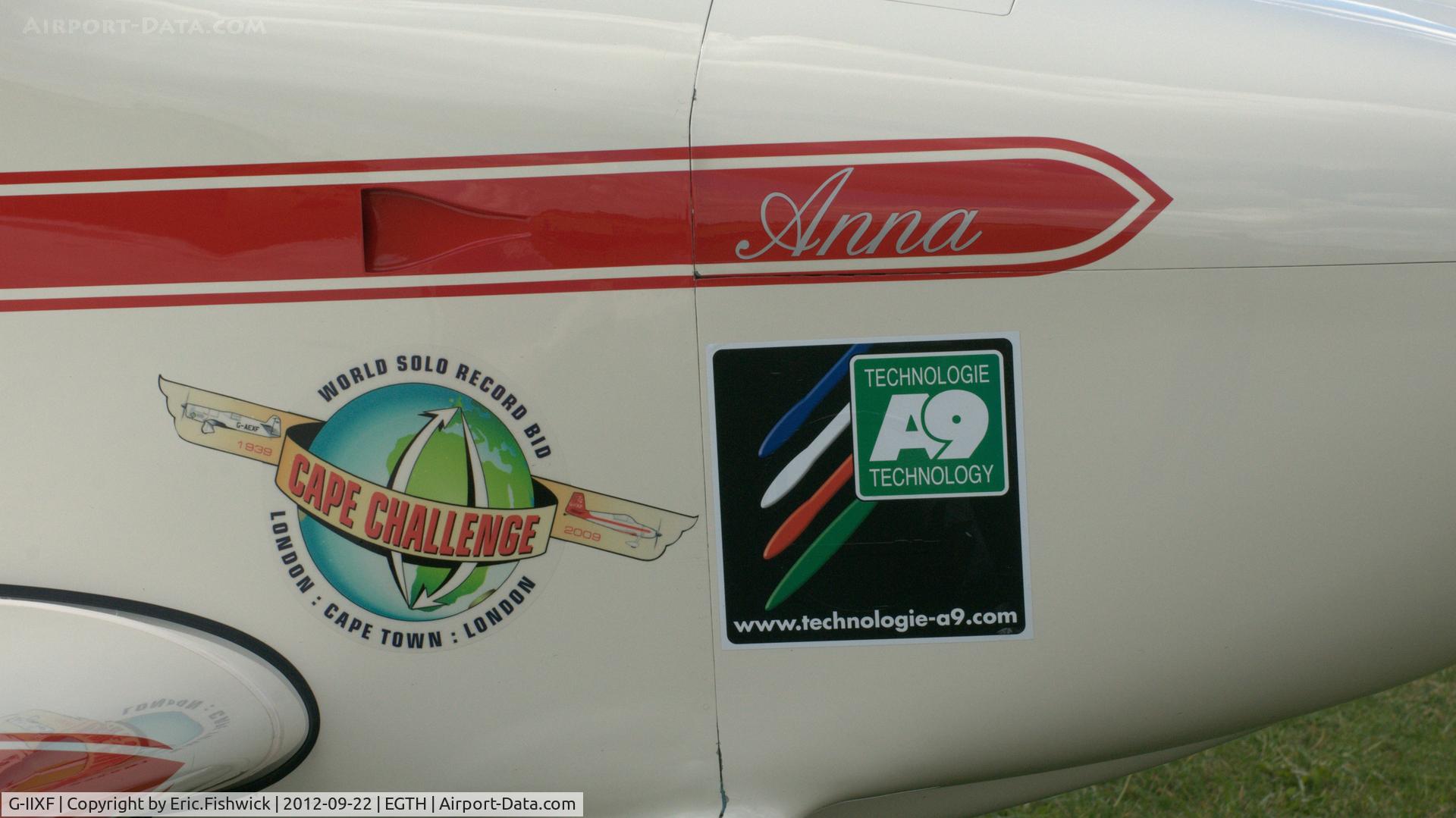 G-IIXF, 2007 Vans RV-7 C/N PFA 323-13844, 5. G-IIXF at Shuttleworth Uncovered - Air Show, Sept. 2012.