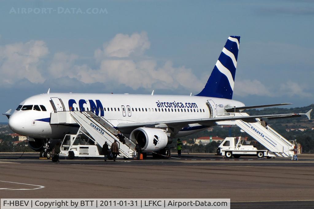 F-HBEV, 2009 Airbus A320-214 C/N 3952, Shuttle for Paris