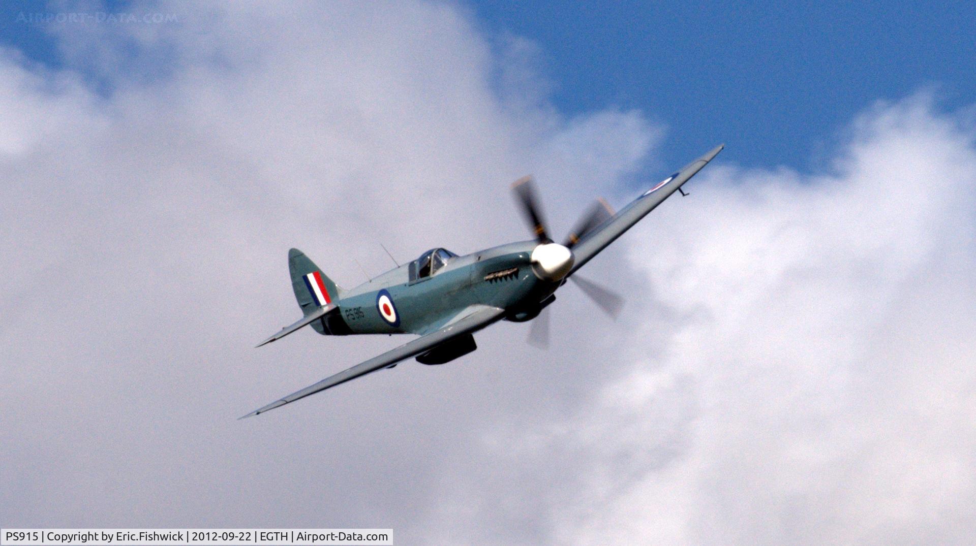 PS915, 1945 Supermarine 389 Spitfire PR.XIX C/N 6S/585121, 43. PS915 at Shuttleworth Uncovered - Air Show, Sept. 2012.
