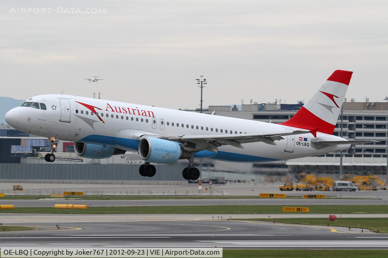 OE-LBQ, 1999 Airbus A320-214 C/N 1137, Austrian Airlines