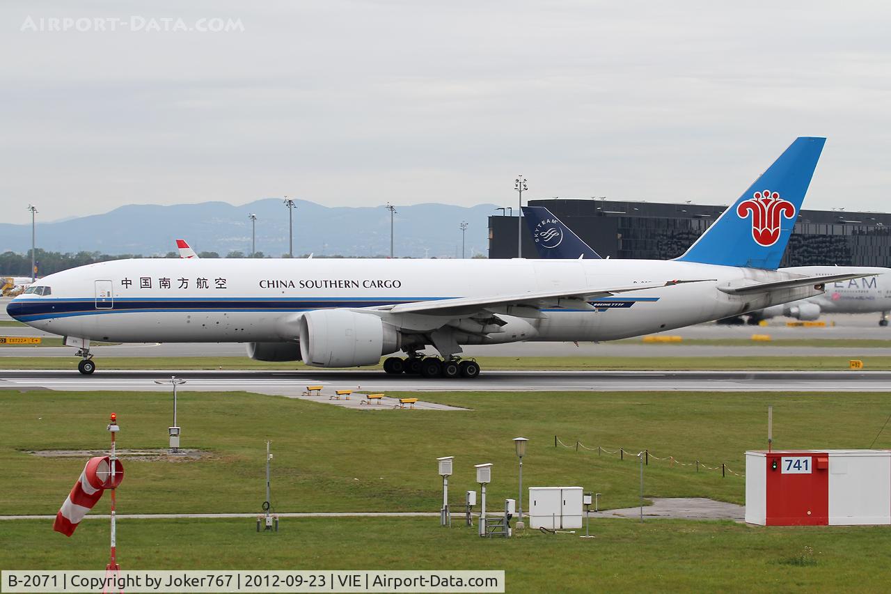 B-2071, 2009 Boeing 777-F1B C/N 37309, China Southern Cargo