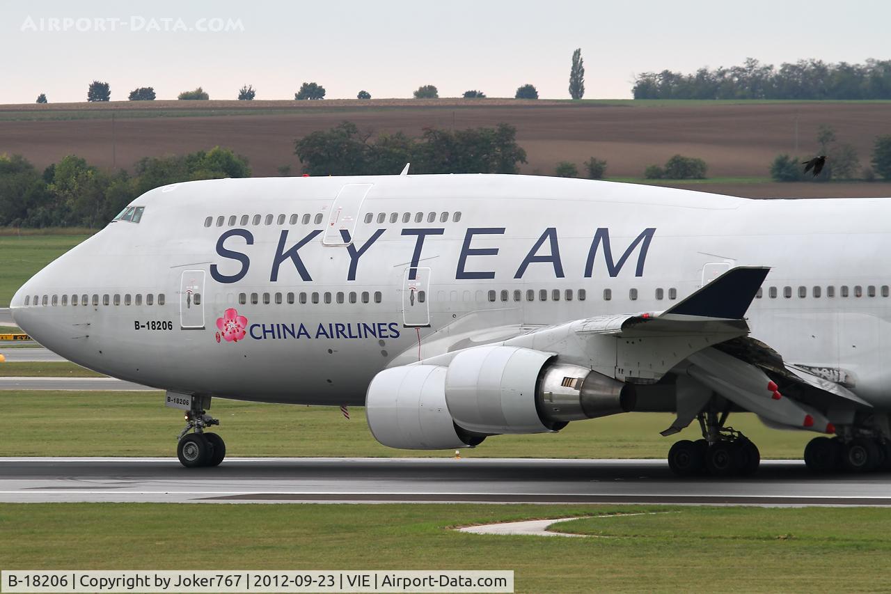 B-18206, 1998 Boeing 747-409 C/N 29030, China Airlines