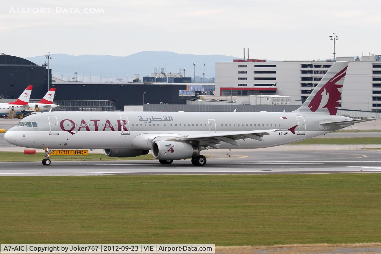 A7-AIC, 2010 Airbus A321-231 C/N 4406, Qatar Airways