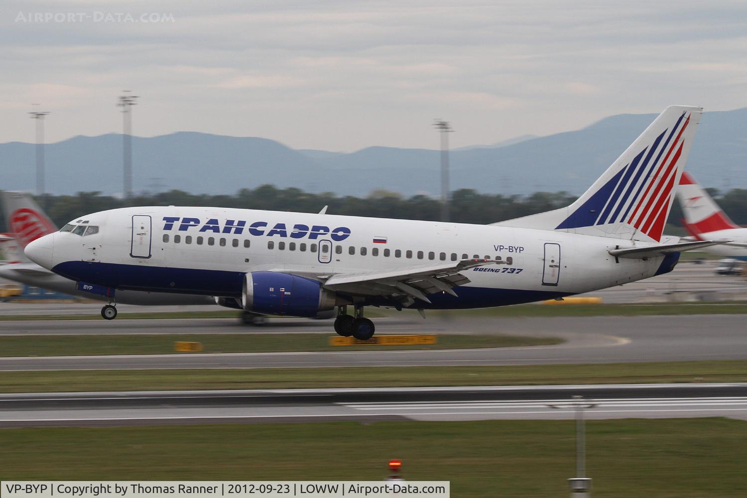 VP-BYP, 1998 Boeing 737-524 C/N 28927, Transaero Boeing 737