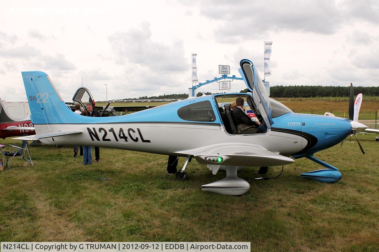 N214CL, 2012 Cirrus SR22 GTS C/N 3830, At ILA 2012