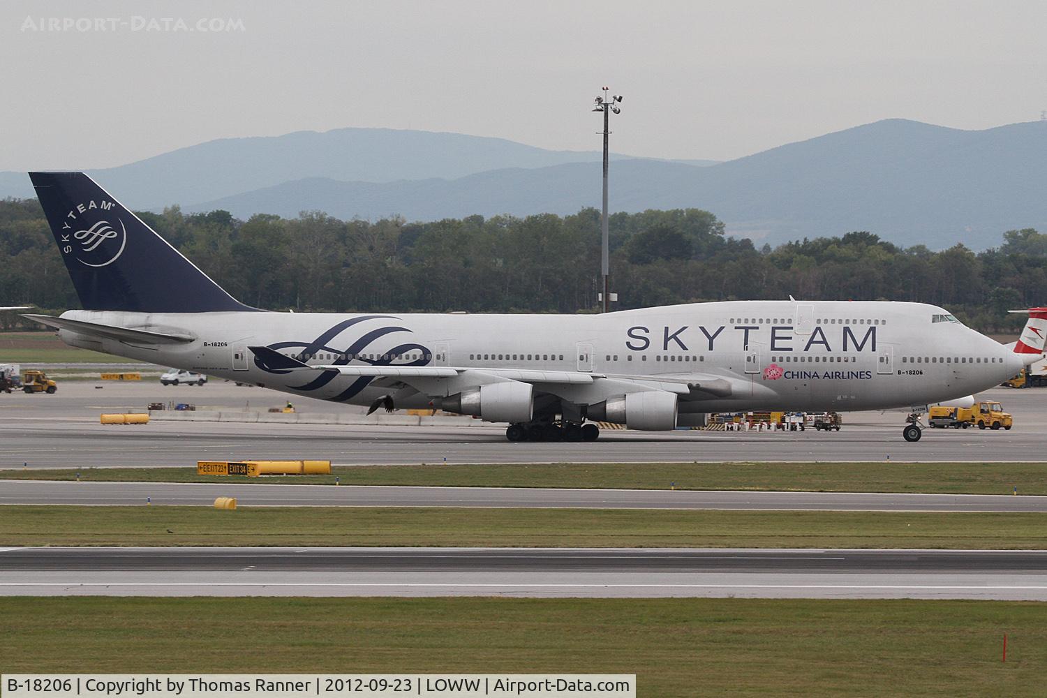 B-18206, 1998 Boeing 747-409 C/N 29030, China Airlines Boeing 747