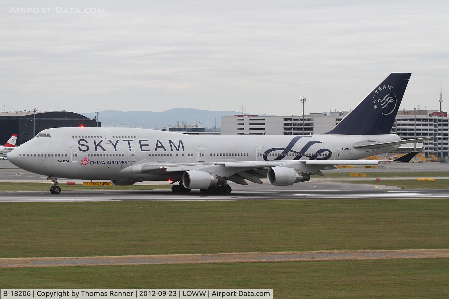 B-18206, 1998 Boeing 747-409 C/N 29030, China Airlines Boeing 747