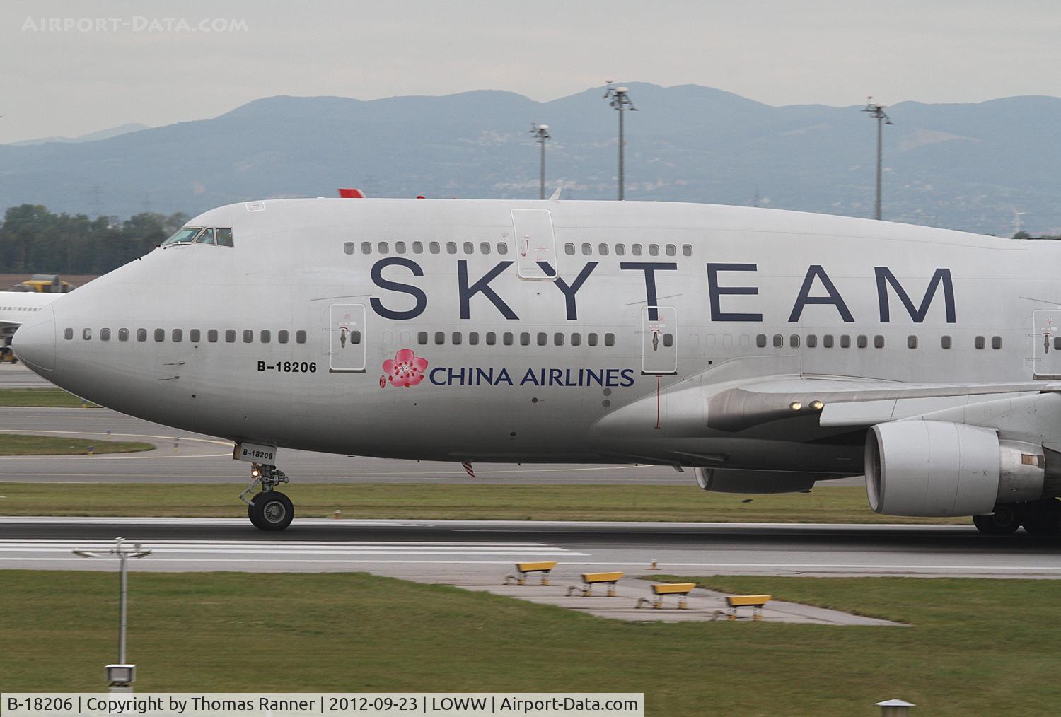 B-18206, 1998 Boeing 747-409 C/N 29030, China Airlines Boeing 747