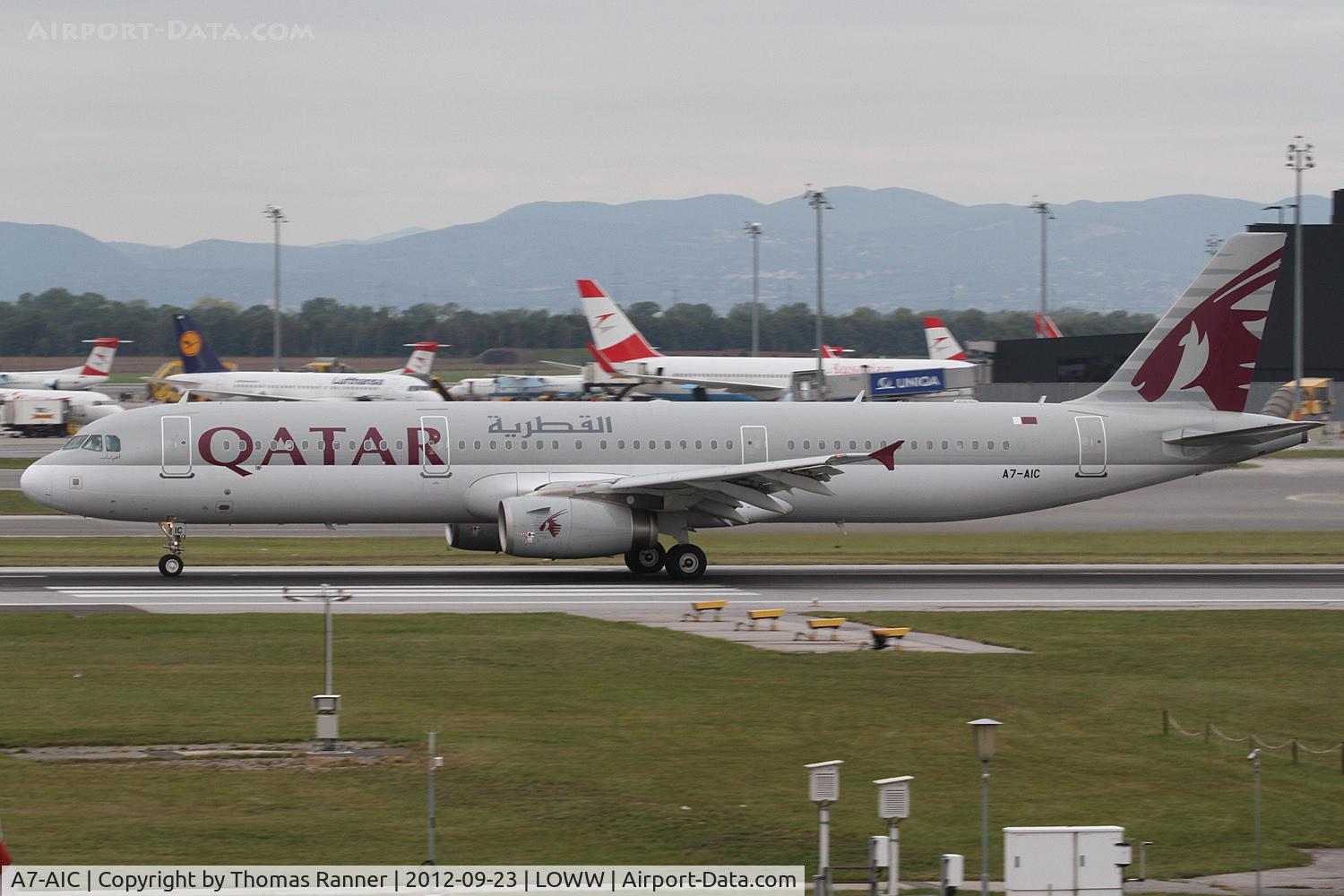 A7-AIC, 2010 Airbus A321-231 C/N 4406, Qatar Airways Airbus A321