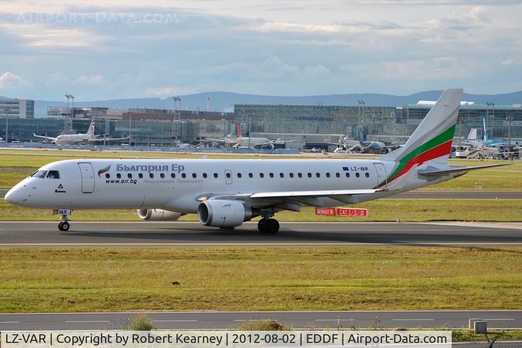 LZ-VAR, 2012 Embraer 190AR (ERJ-190-100IGW) C/N 19000496, Taxiing around for departure