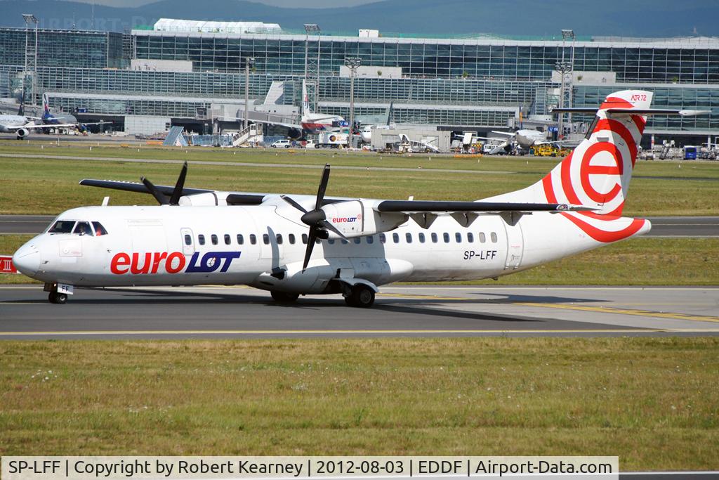 SP-LFF, 1994 ATR 72-201 C/N 402, Taxiing around for departure