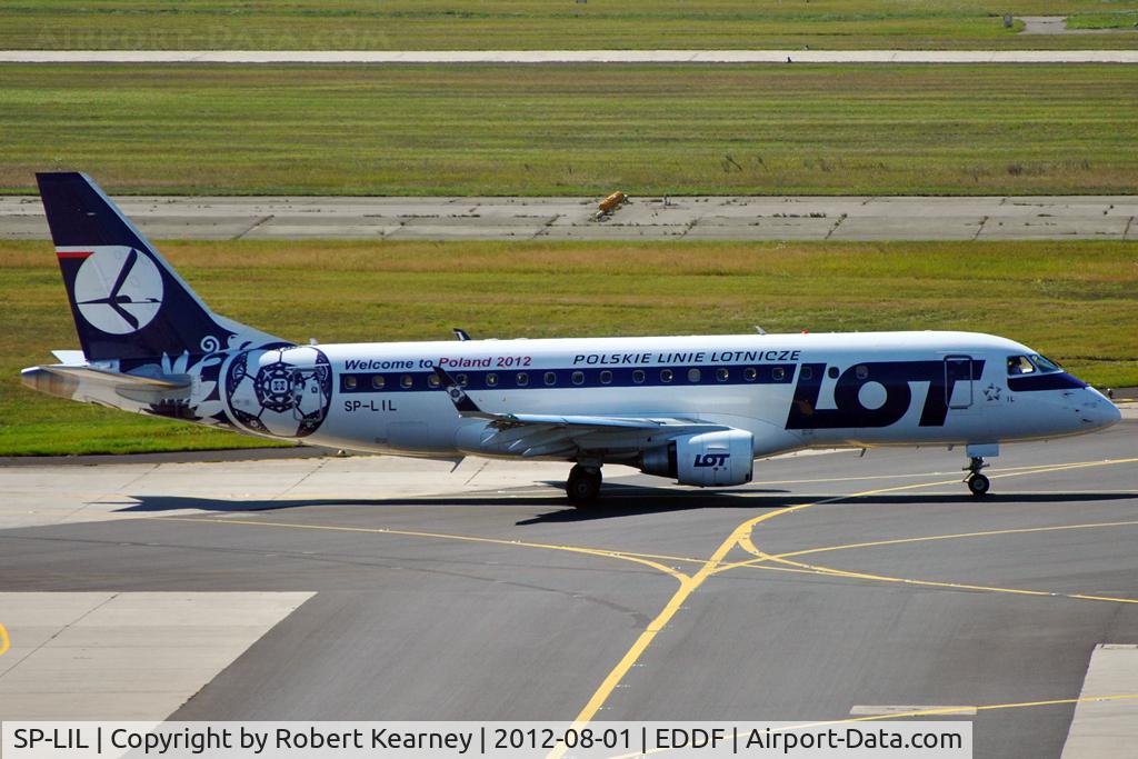 SP-LIL, 2010 Embraer 175LR (ERJ-170-200LR) C/N 17000306, Taxiing down for departure