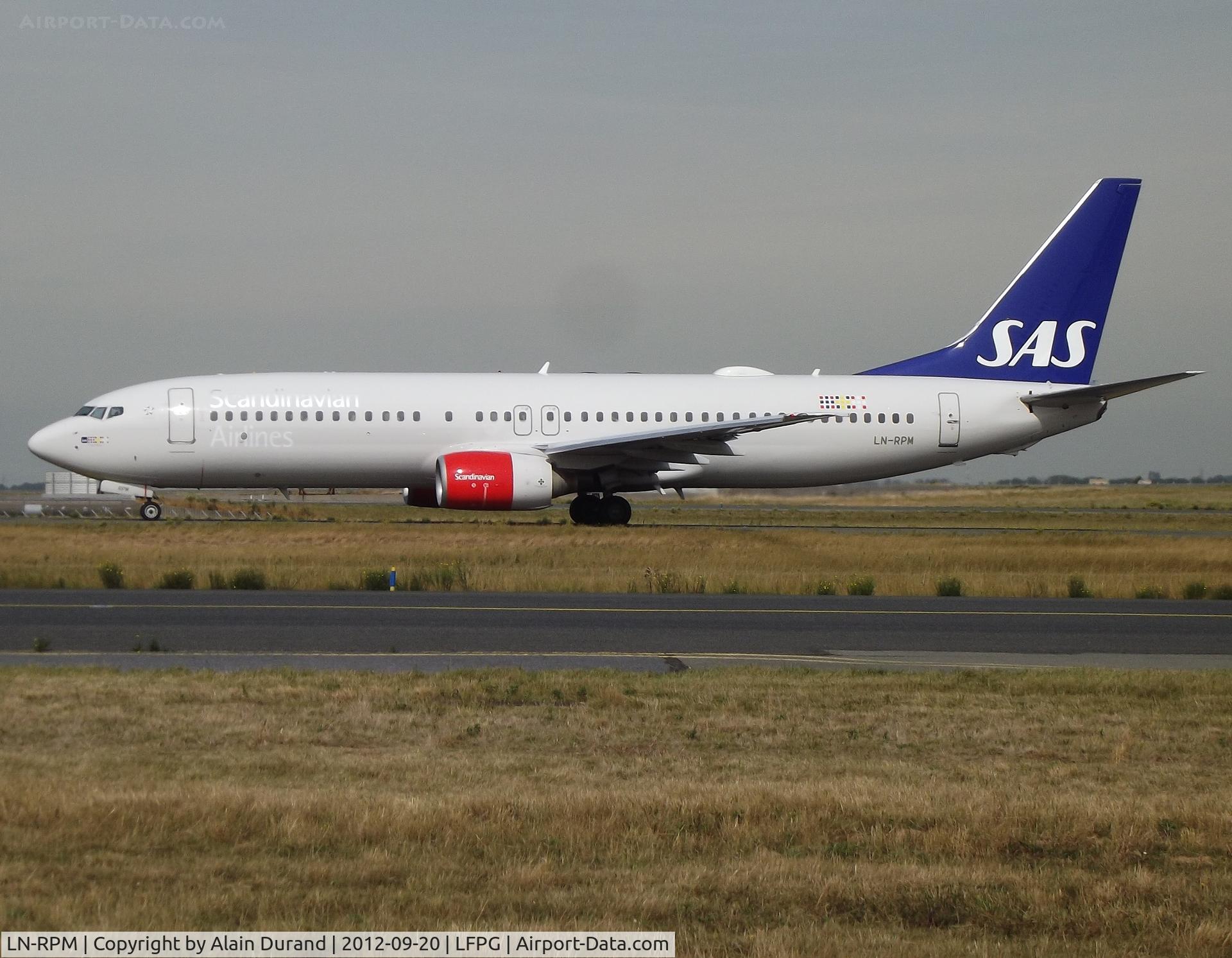 LN-RPM, 2000 Boeing 737-883 C/N 30195, No winglets for 