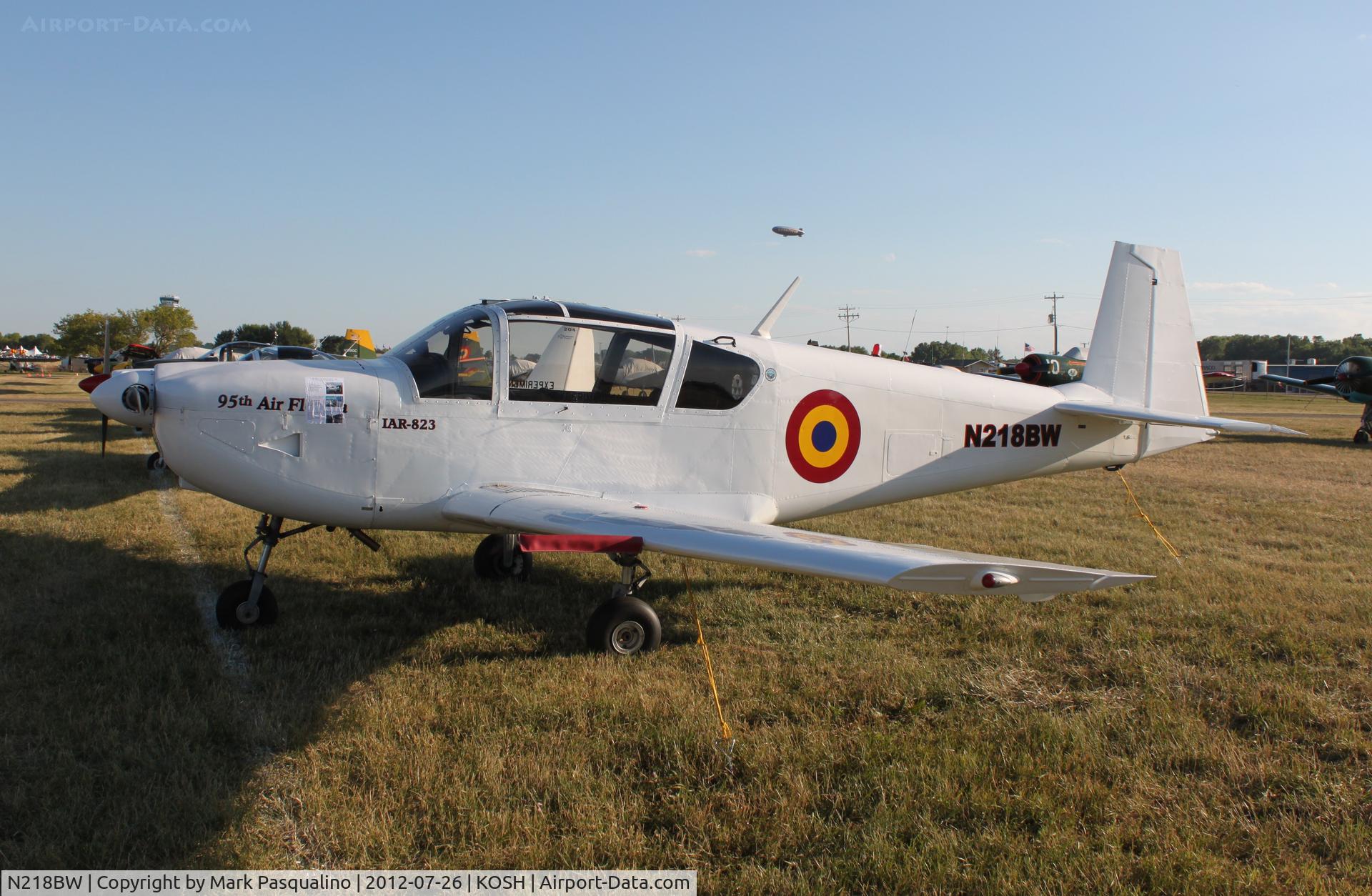 N218BW, 1975 IAR IAR-823 C/N 18, IAR 823