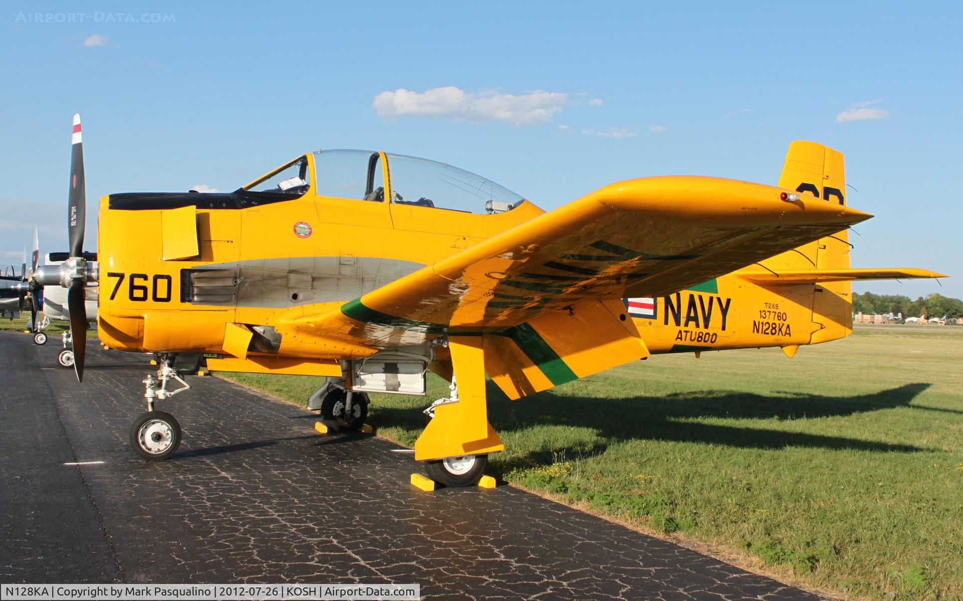 N128KA, 1958 North American T-28B Trojan C/N 200-123 (137760), North American T-28B