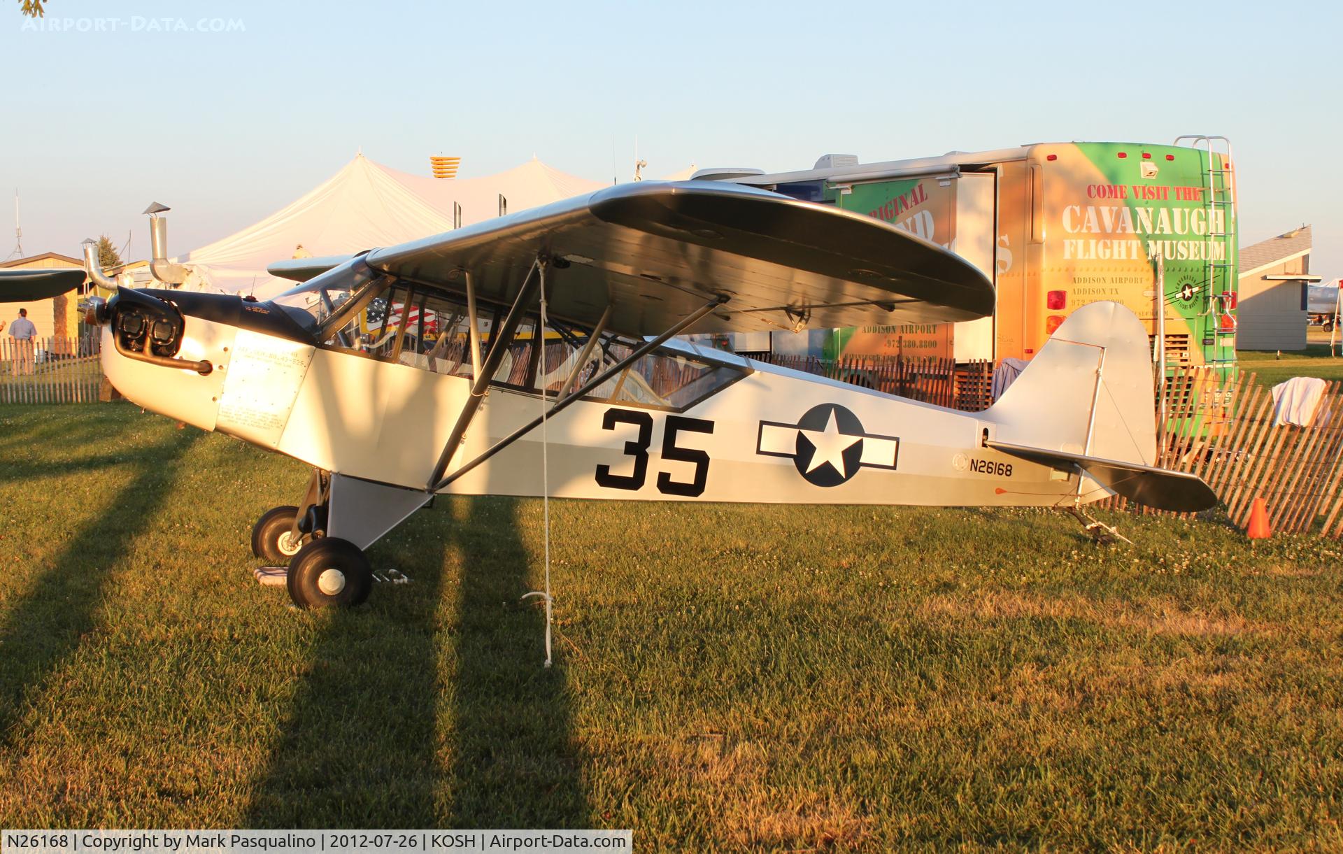 N26168, 1940 Piper J3C-65 Cub C/N 4096, Piper J3C-65