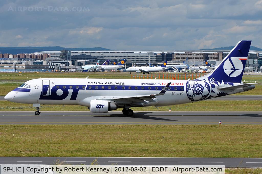 SP-LIC, 2006 Embraer 175LR (ERJ-170-200LR) C/N 17000134, Taxiing around for departure