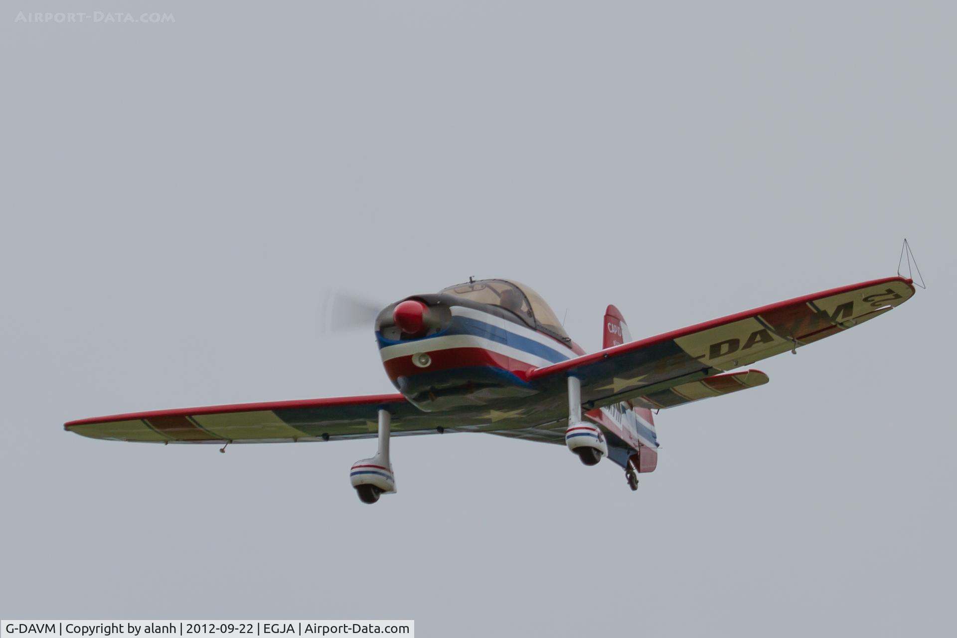 G-DAVM, 1998 Mudry CAP-10B C/N 278, Crossing the finish at the head of the field in the 2012 Schneider Trophy race