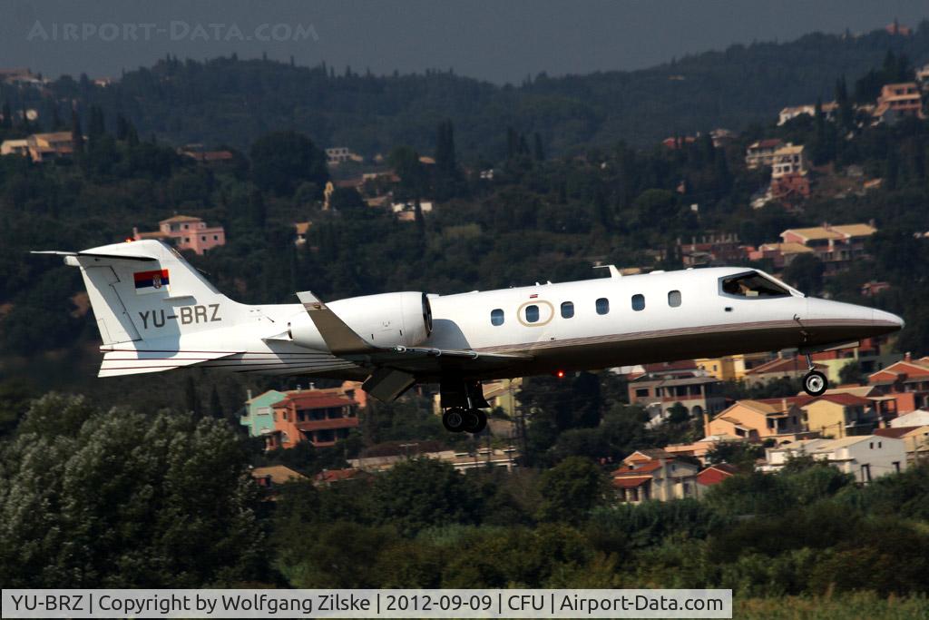 YU-BRZ, 1991 Learjet Inc 31A C/N 045, visitor