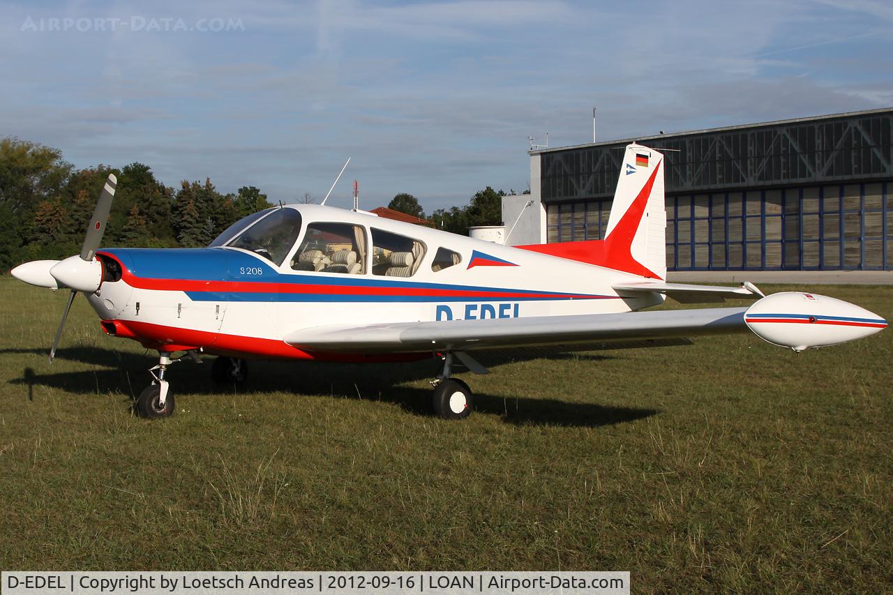 D-EDEL, SIAI-Marchetti S-208 C/N 4-232, rare aircraft (former reg was PH-AIL)