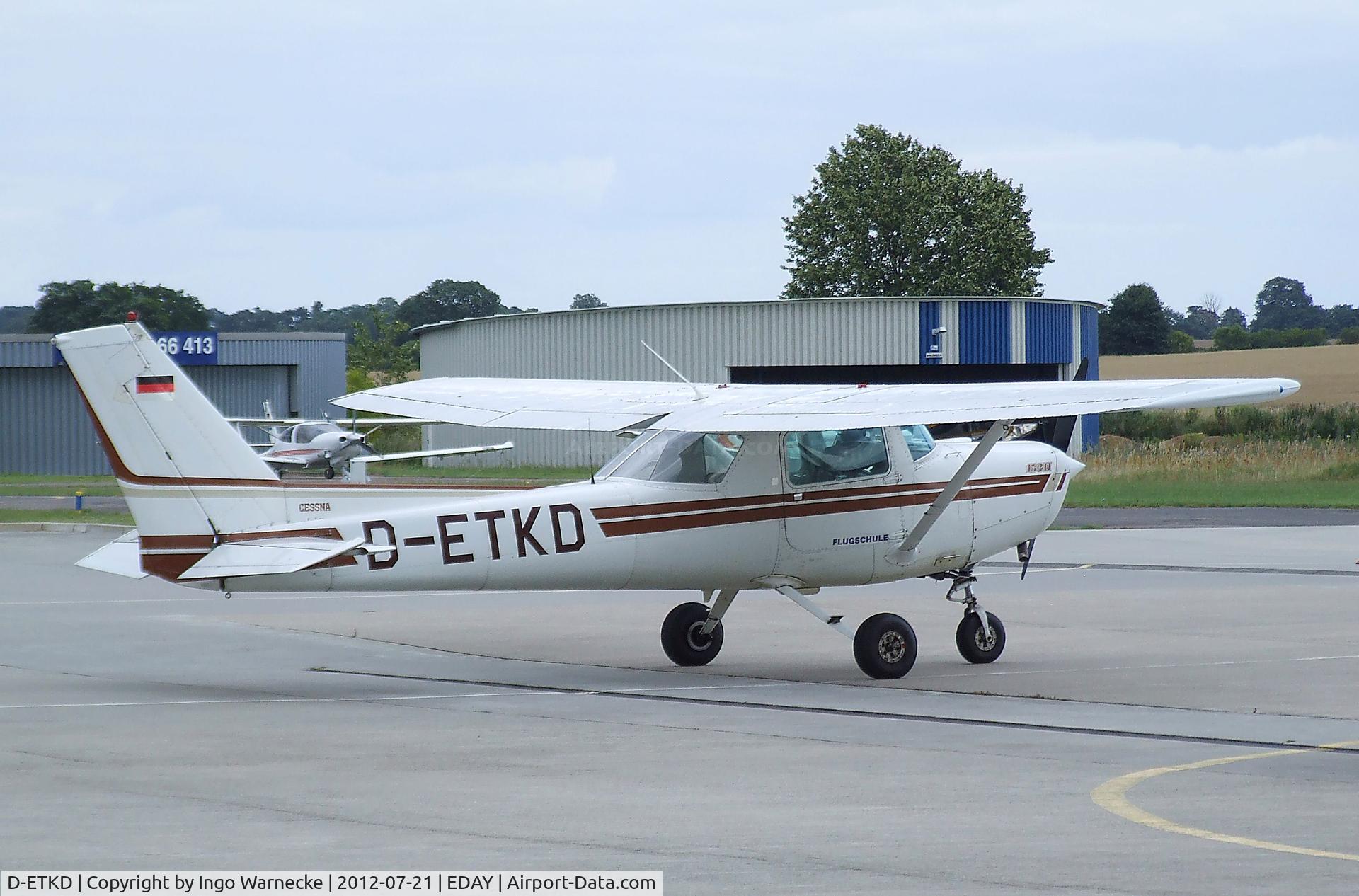 D-ETKD, Cessna 152 II C/N 15285609, Cessna 152 II at Strausberg airfield
