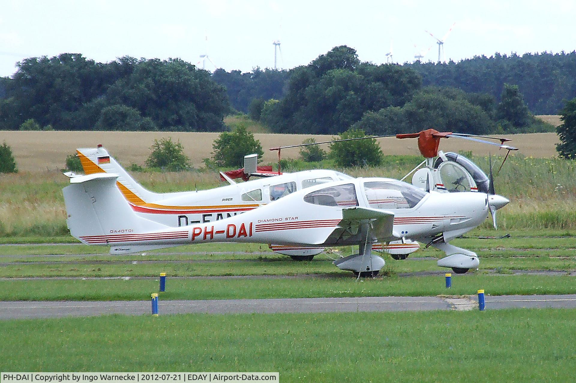 PH-DAI, 2005 Diamond DA-40D Diamond Star C/N D4.135, Diamond DA-40D Diamond Star at Strausberg airfield
