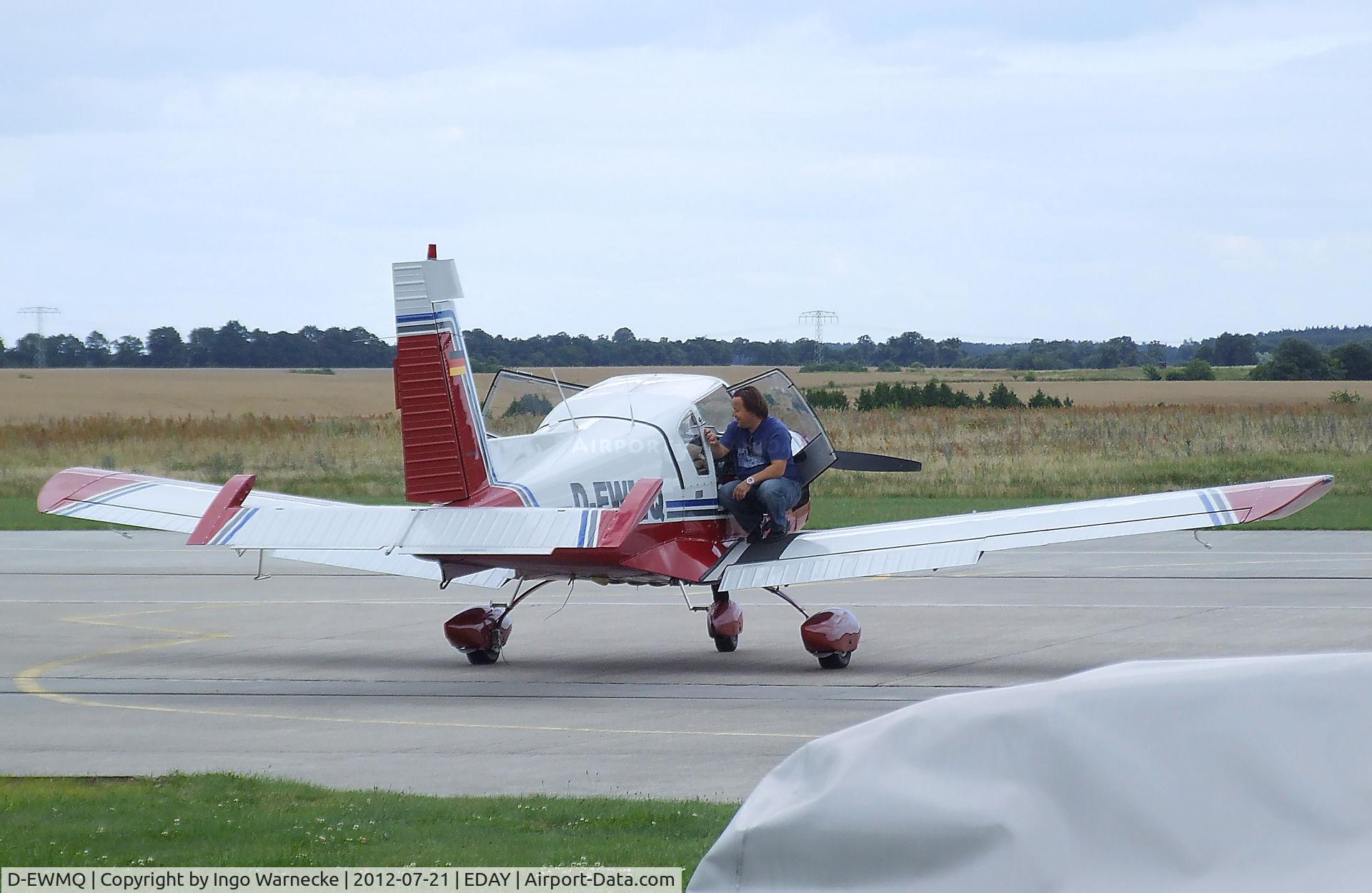 D-EWMQ, Zlin Z-42MU C/N 0028, Zlin Z-42MU at Strausberg airfield
