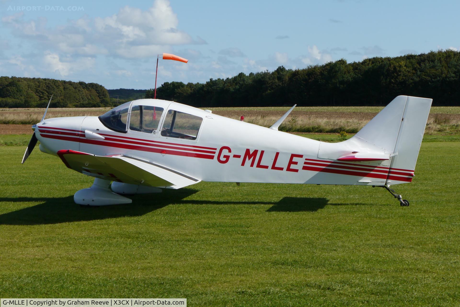 G-MLLE, 1969 Robin DR-220AB C/N 136, Parked at Northrepps.