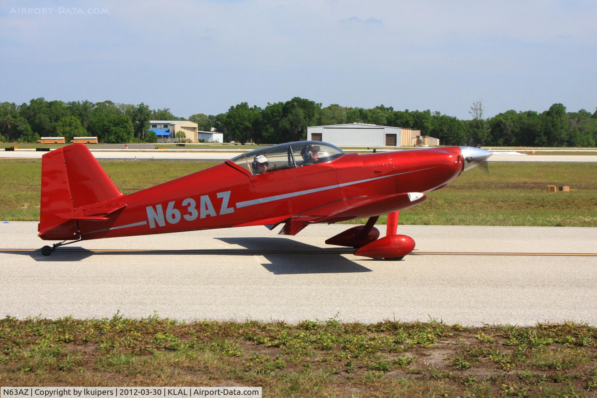 N63AZ, 2008 Vans RV-4 C/N 1026, at Sun n Fun 2012