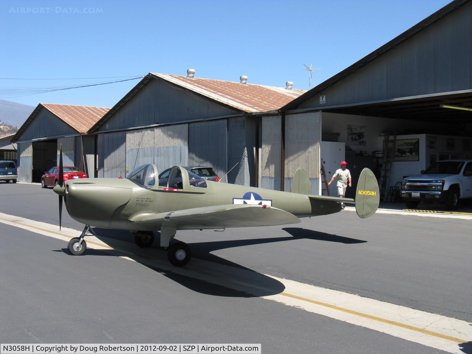 N3058H, 1946 Erco 415C Ercoupe C/N 3683, 1946 ERCO Ercoupe 415-C, Continental C85 85 Hp, newly refinished