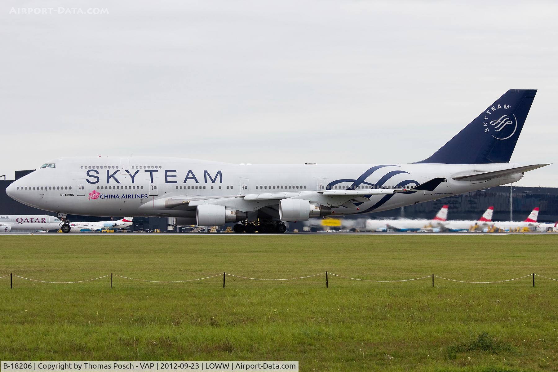 B-18206, 1998 Boeing 747-409 C/N 29030, China Airlines