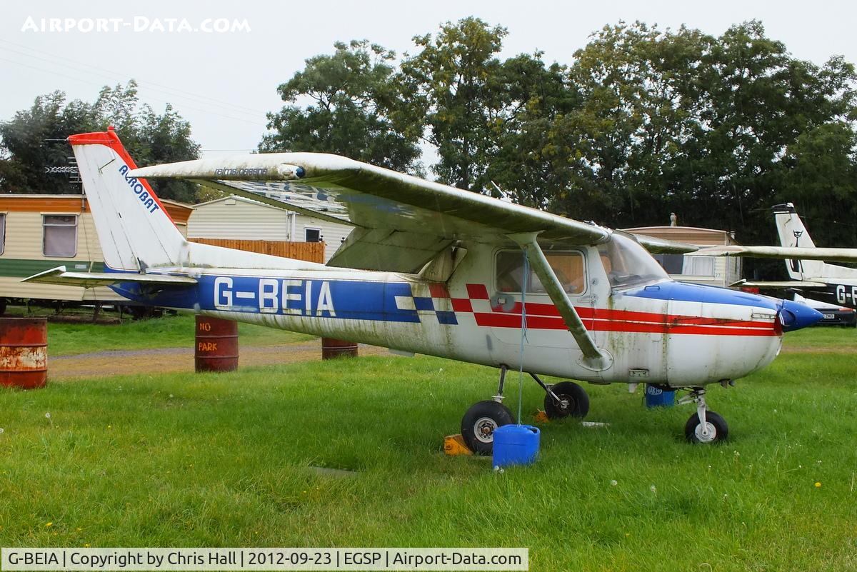 G-BEIA, 1976 Reims FRA150M Aerobat C/N 0317, at Peterborough Sibson