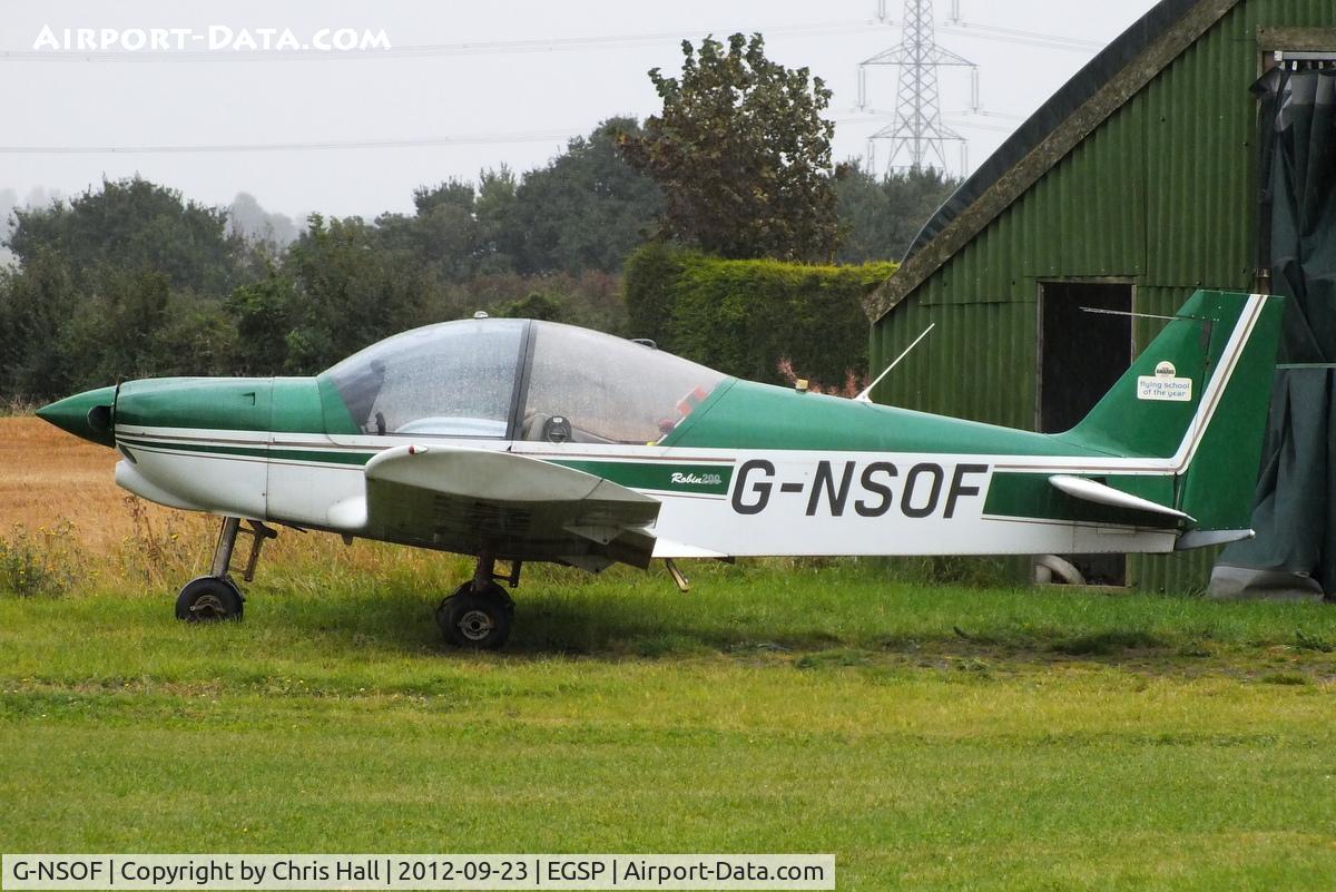 G-NSOF, 1999 Robin HR-200-120B C/N 334, at Peterborough Sibson