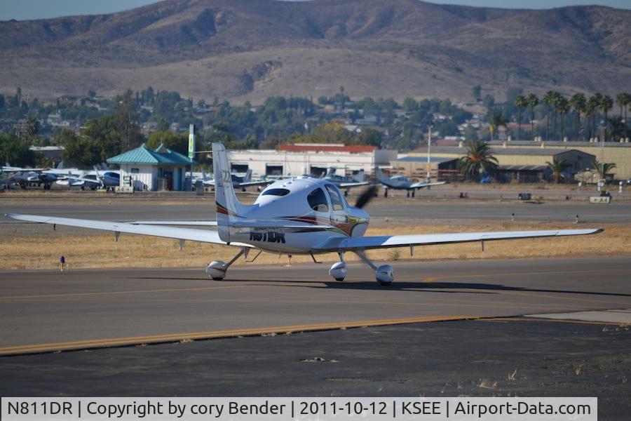 N811DR, 2007 Cirrus SR22 Turbo C/N 2367, Pictures taken right after new graphics were applied