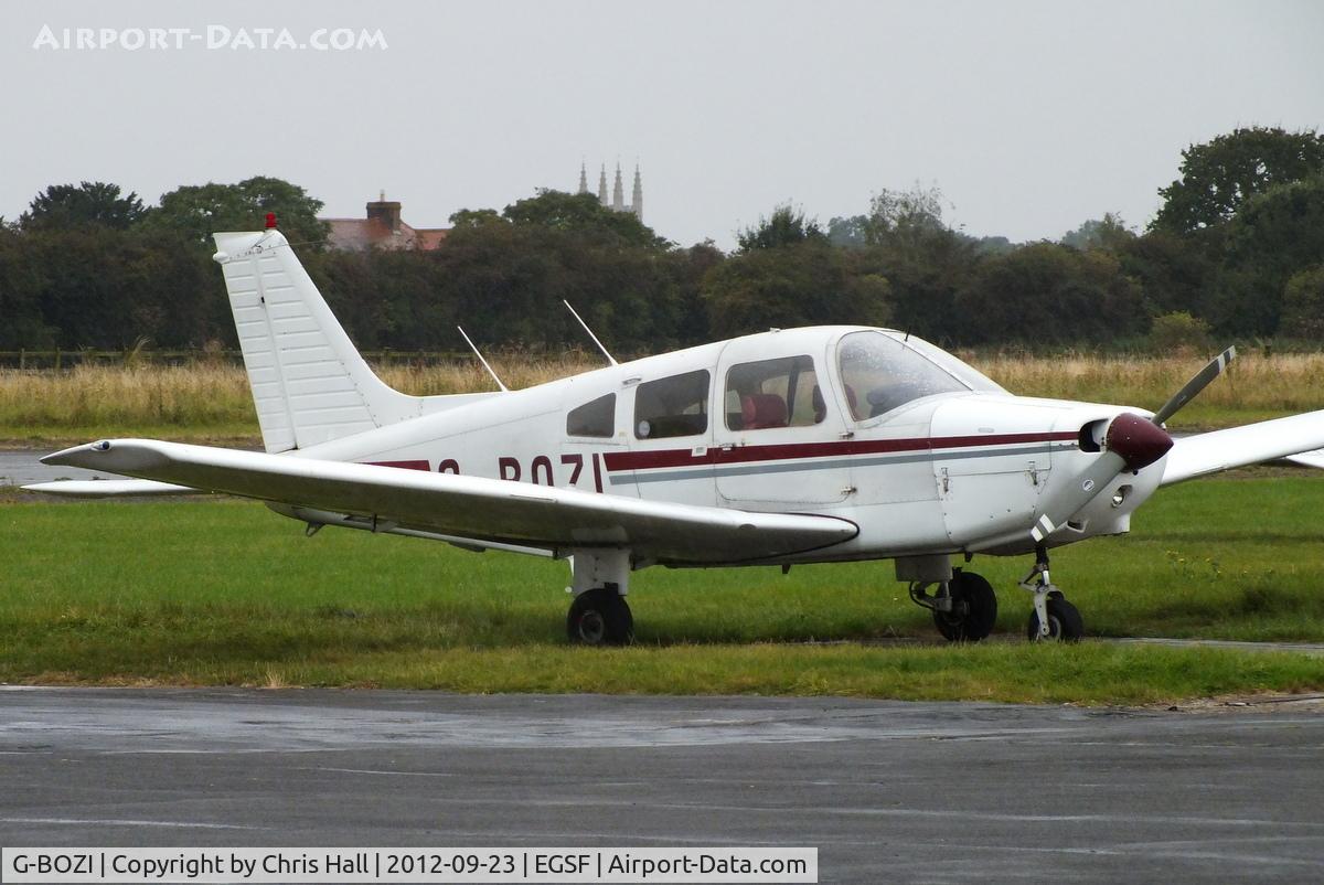 G-BOZI, 1981 Piper PA-28-161 C/N 28-8116120, at Peterborough Business Airport