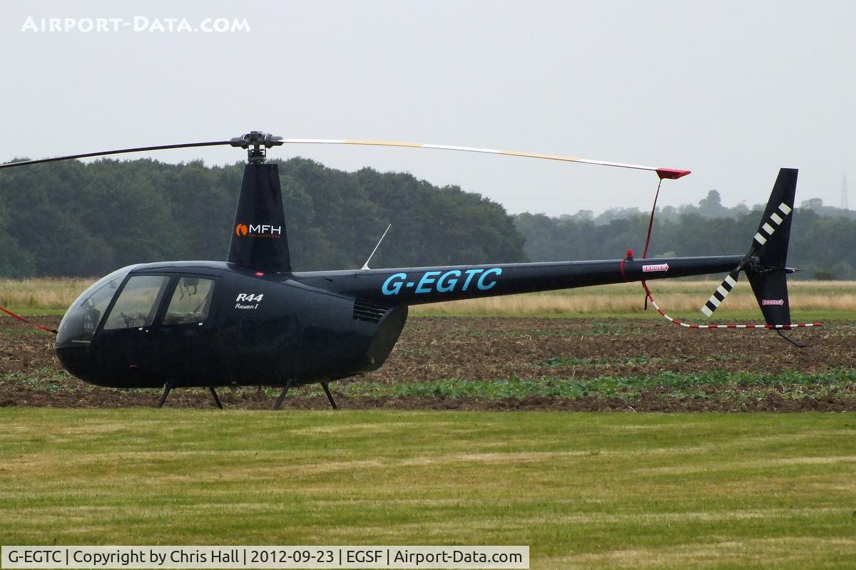 G-EGTC, 2003 Robinson R44 Raven I C/N 1357, at Peterborough Business Airport