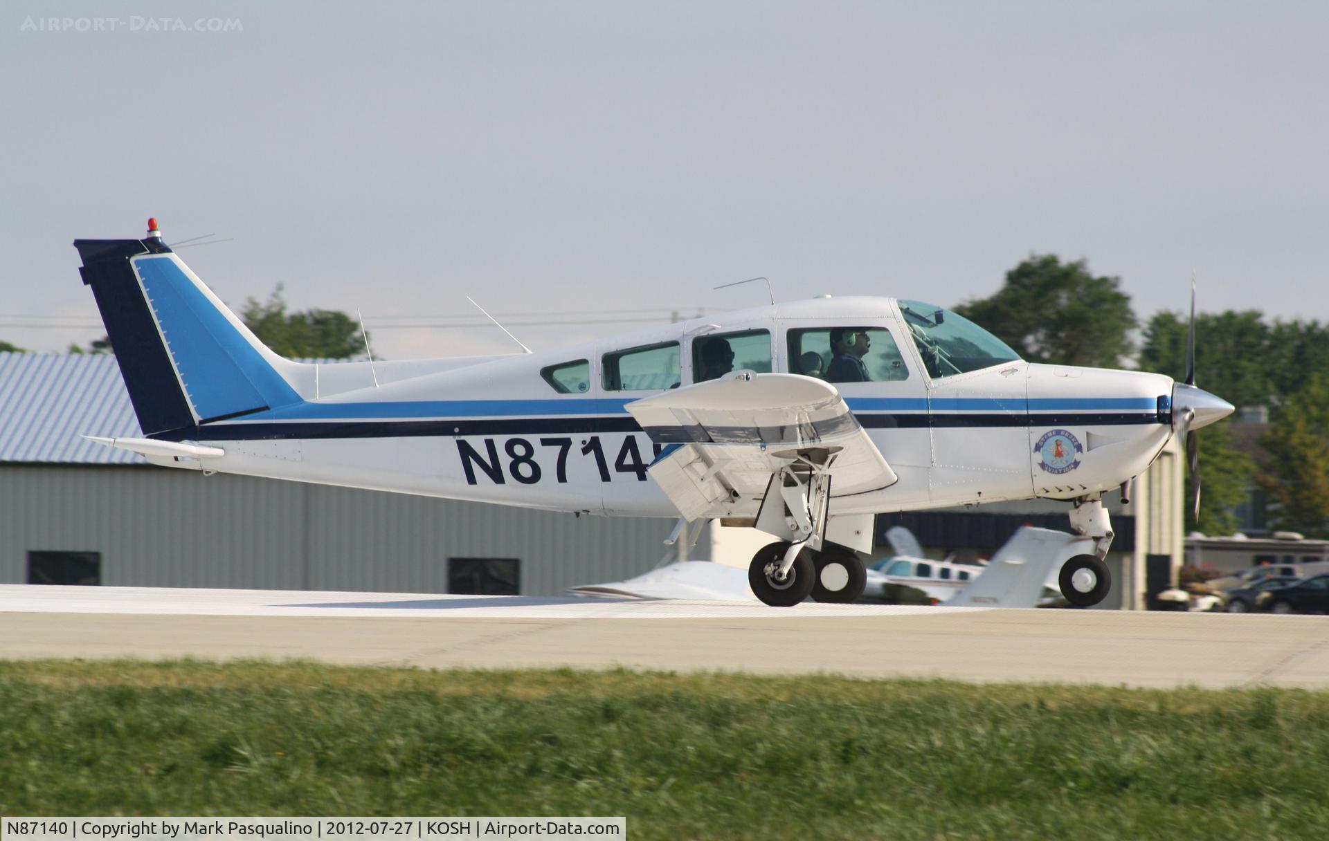 N87140, 1975 Beech B24R Sierra C/N MC-335, Beech B24R