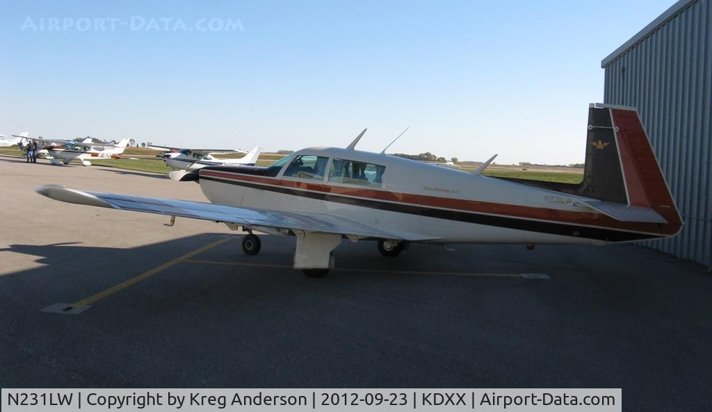 N231LW, 1979 Mooney M20K C/N 25-0147, 2012 Lac Qui Parle County Airport Fly-in