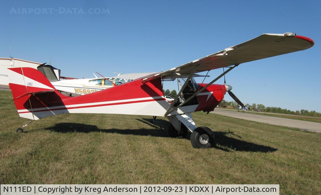 N111ED, 1991 Avid FLYER C/N 835, 2012 Lac Qui Parle County Airport Fly-in