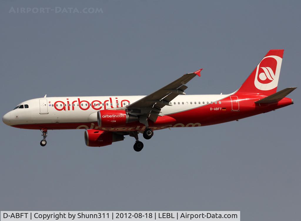 D-ABFT, 2011 Airbus A320-214 C/N 4674, Landing rwy 25R