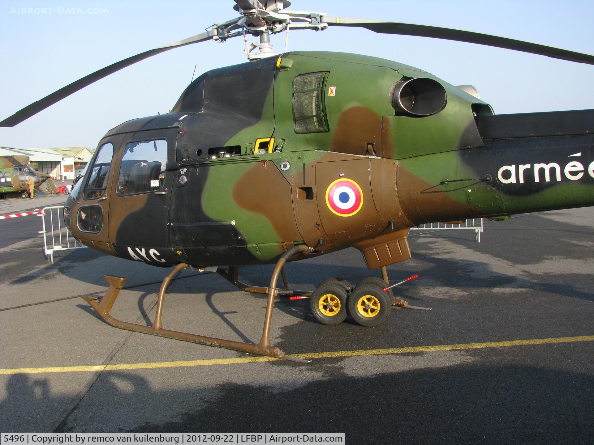 5496, 1992 Eurocopter AS-555UN Fennec C/N 5496, 5e RHC ouvre ses portes 22+23 Septembre 2012. Static