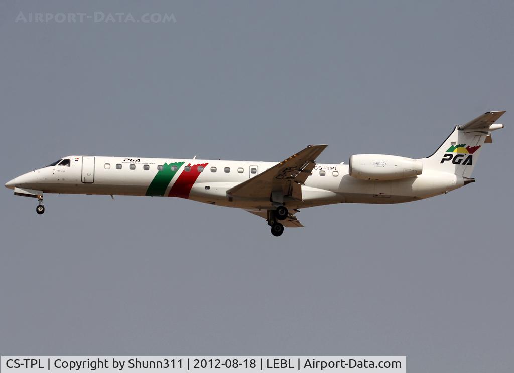 CS-TPL, 1988 Embraer EMB-145EP (ERJ-145EP) C/N 145051, Landing rwy 25R