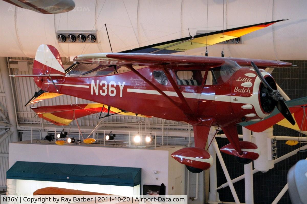 N36Y, 1941 Monocoupe 110 Special C/N 7W96, Monocoupe 110 Special [7W-96] Steven F. Udvar-Hazy Center Washington-Dulles Museum~N 20/10/11