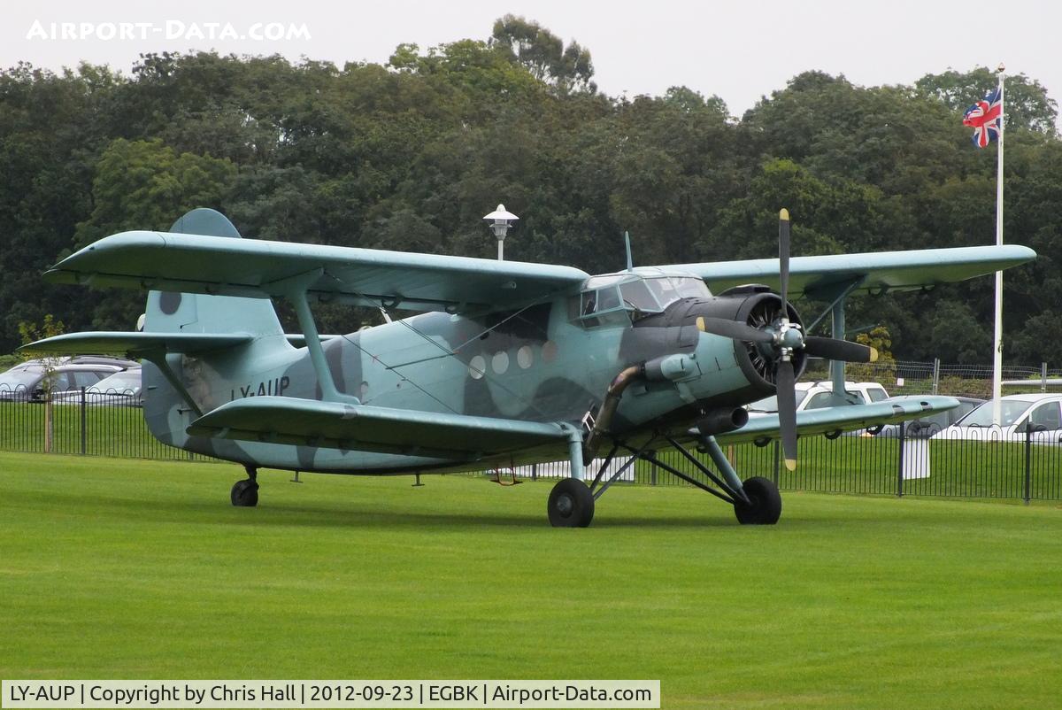 LY-AUP, 1984 Antonov An-2R C/N 1G206-49, at Sywell Aerodrome