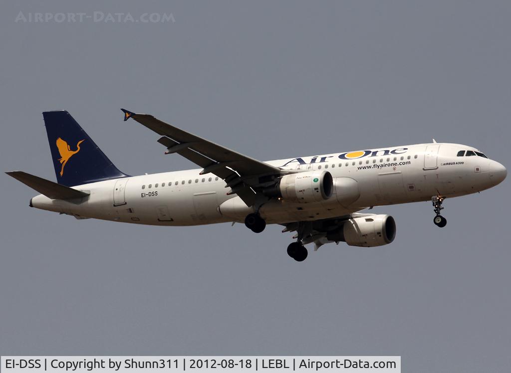 EI-DSS, 2008 Airbus A320-216 C/N 3515, Landing rwy 07L