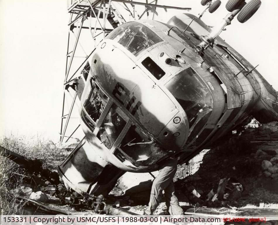 153331, 1966 Boeing Vertol CH-46E Sea Knight C/N 2219, Bu.153331