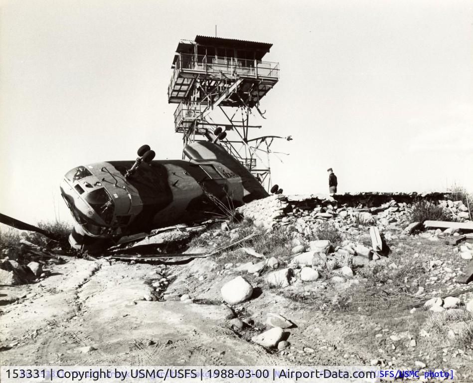 153331, 1966 Boeing Vertol CH-46E Sea Knight C/N 2219, Bu.153331