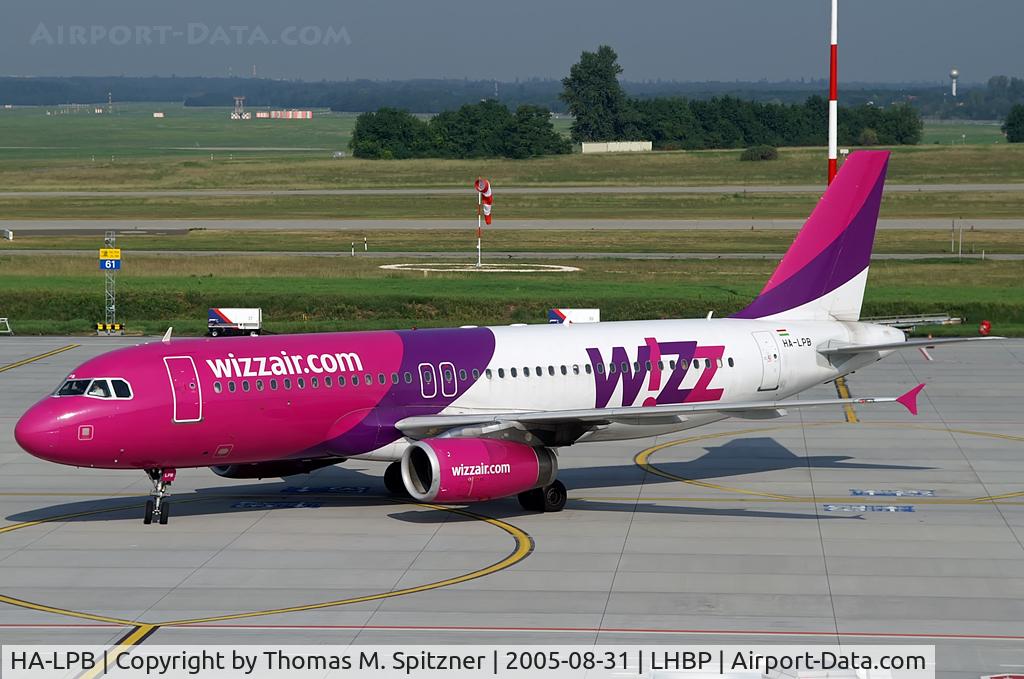HA-LPB, 2001 Airbus A320-233 C/N 1635, Wizz Air HA-LPB; prev. operator ACES Colombia as N635VX; test reg: F-WWDT