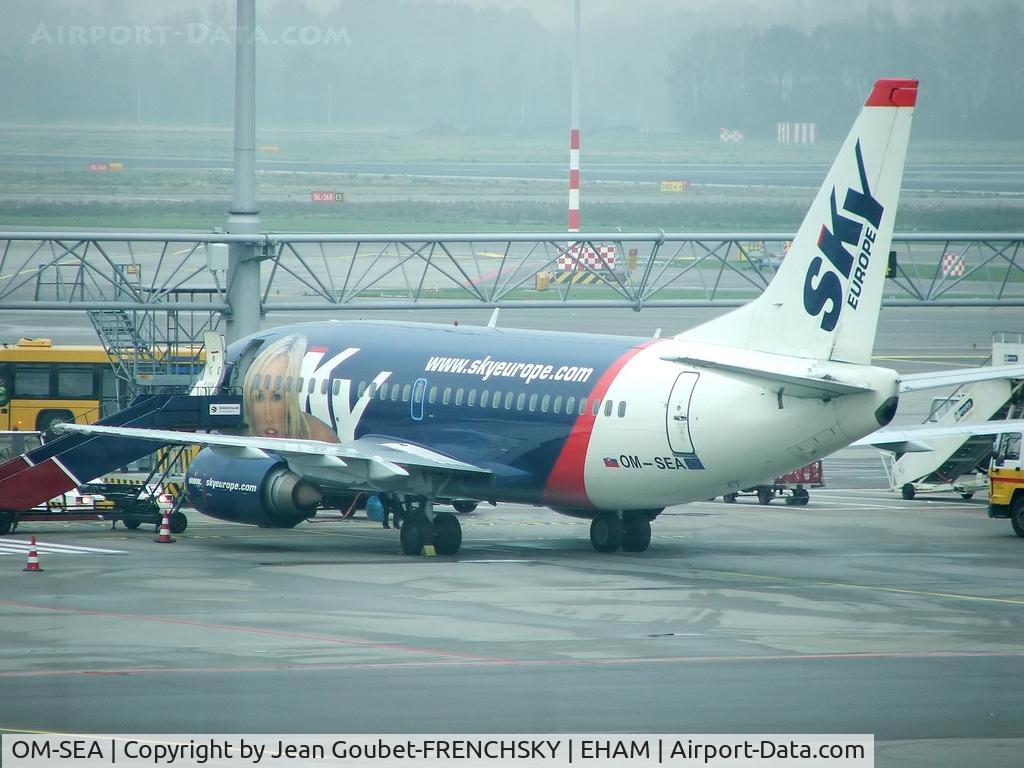 OM-SEA, 1992 Boeing 737-500 C/N 25186, SkyEurope Airlines