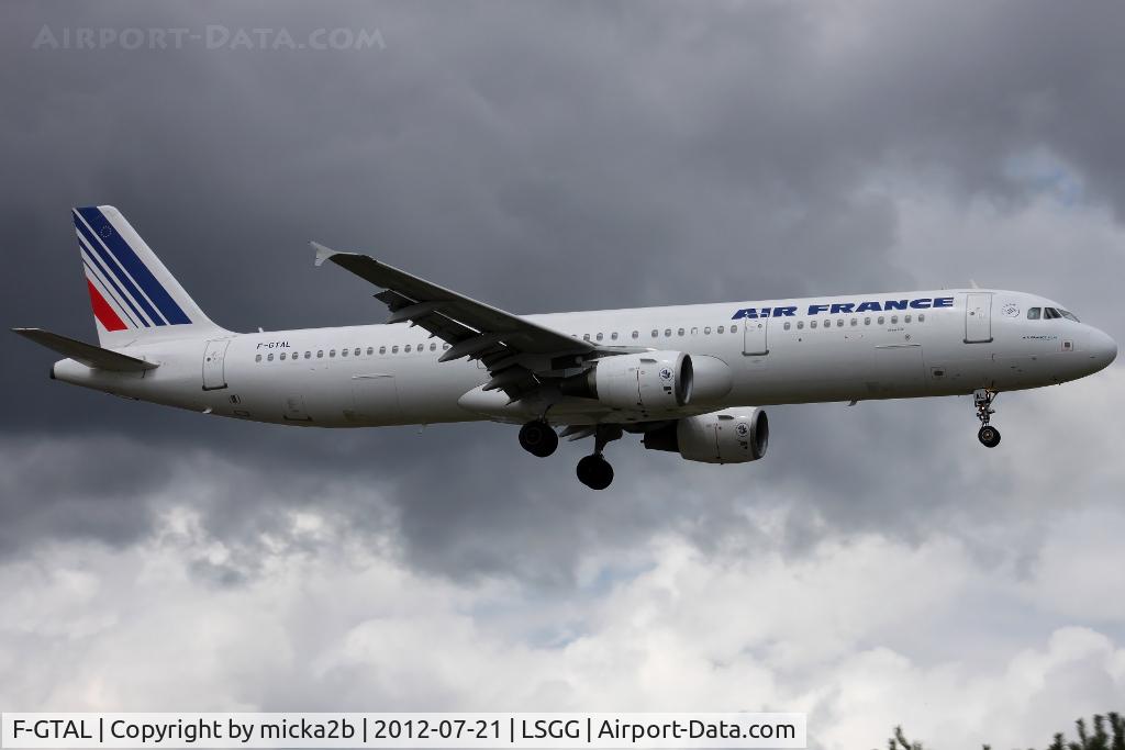 F-GTAL, 2002 Airbus A321-211 C/N 1691, Landing